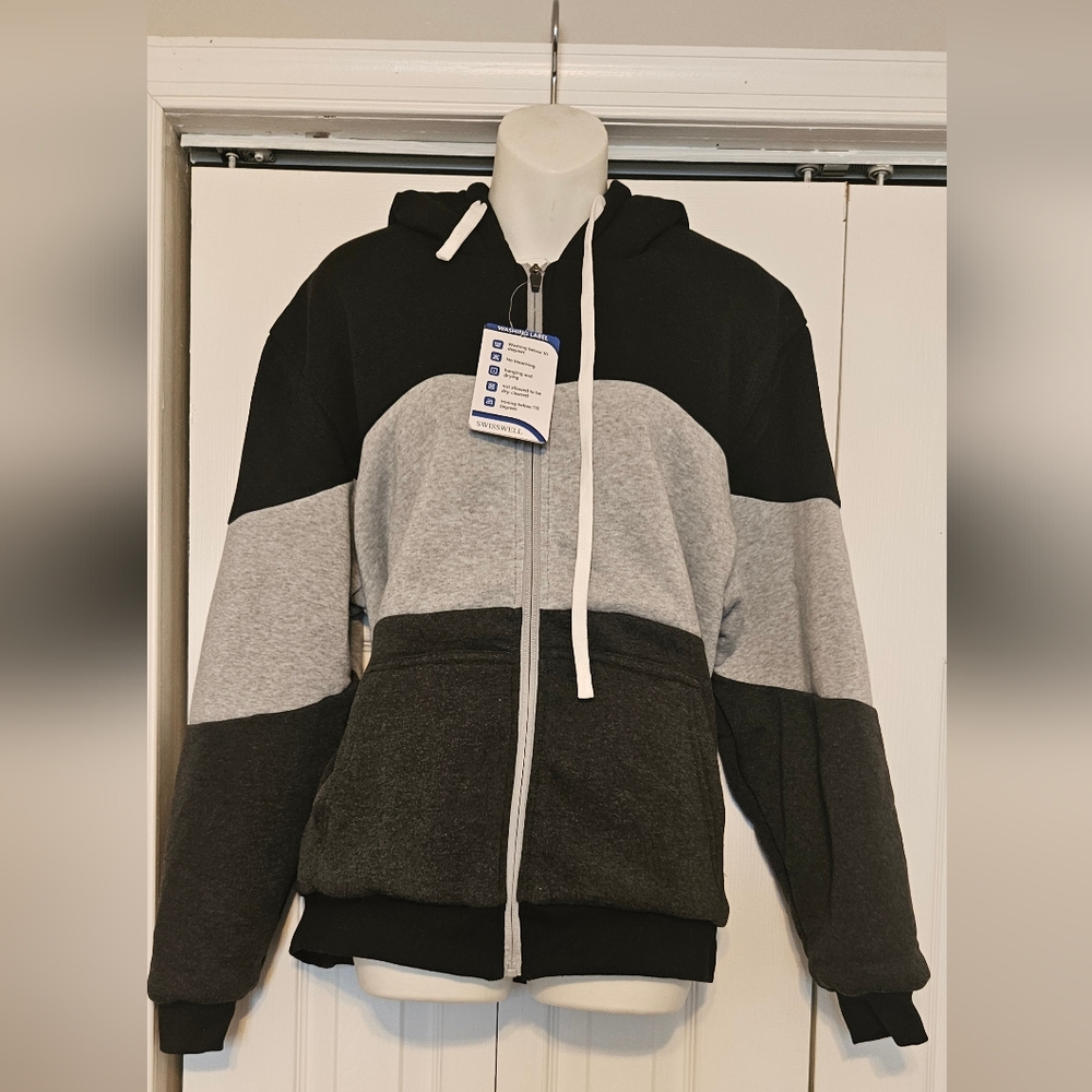 NWT Swisswell Fleece Hoodie